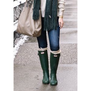 Hunter rainboots! 💥 in Hunter Green!